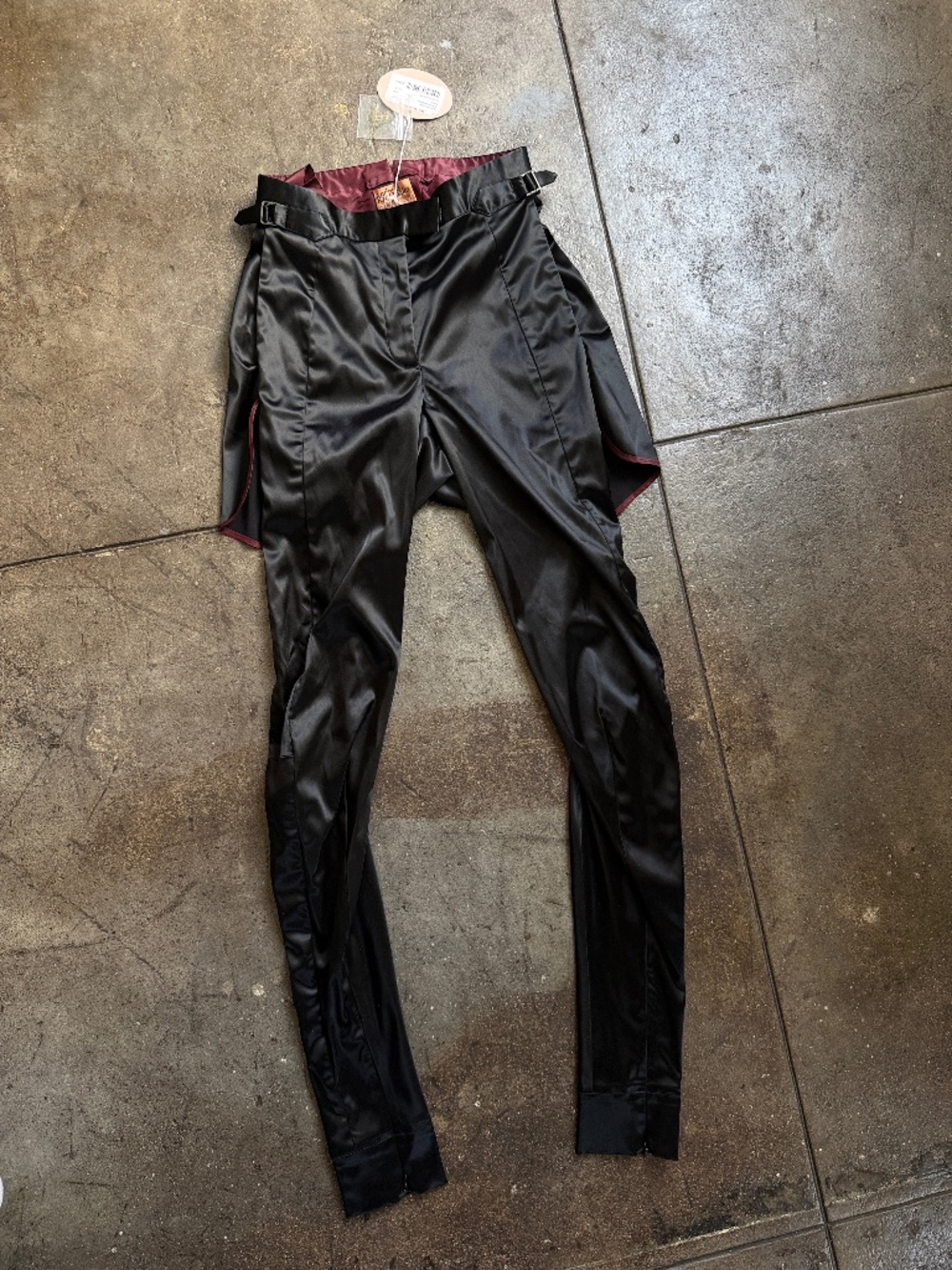 NWT 2,695$ A/W 2017 Techno Duchesse Trousers w/ Butt Flap